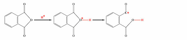Fluoresceinsynthese, die ersten Schritte