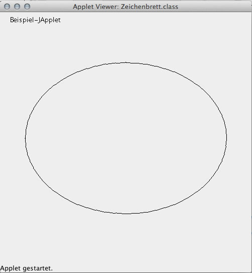 Ein Oval